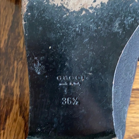 Gucci Women's Guccissima Fabric Loafer Flats - Picture 5 of 6